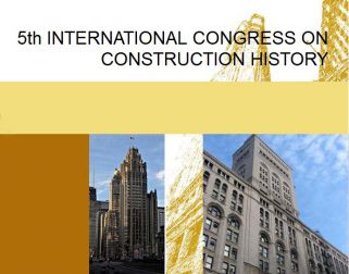 5th INTERNATIONAL CONGRESS ON CONSTRUCTION HISTORY